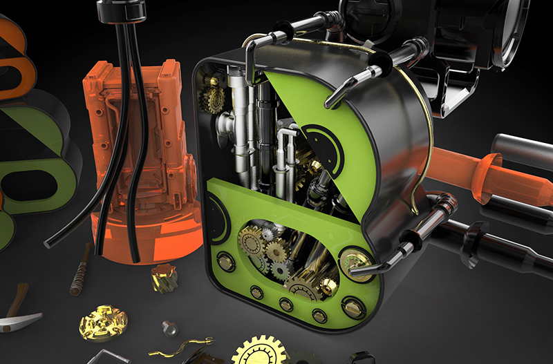 機械(xie)包裝應用(yong)